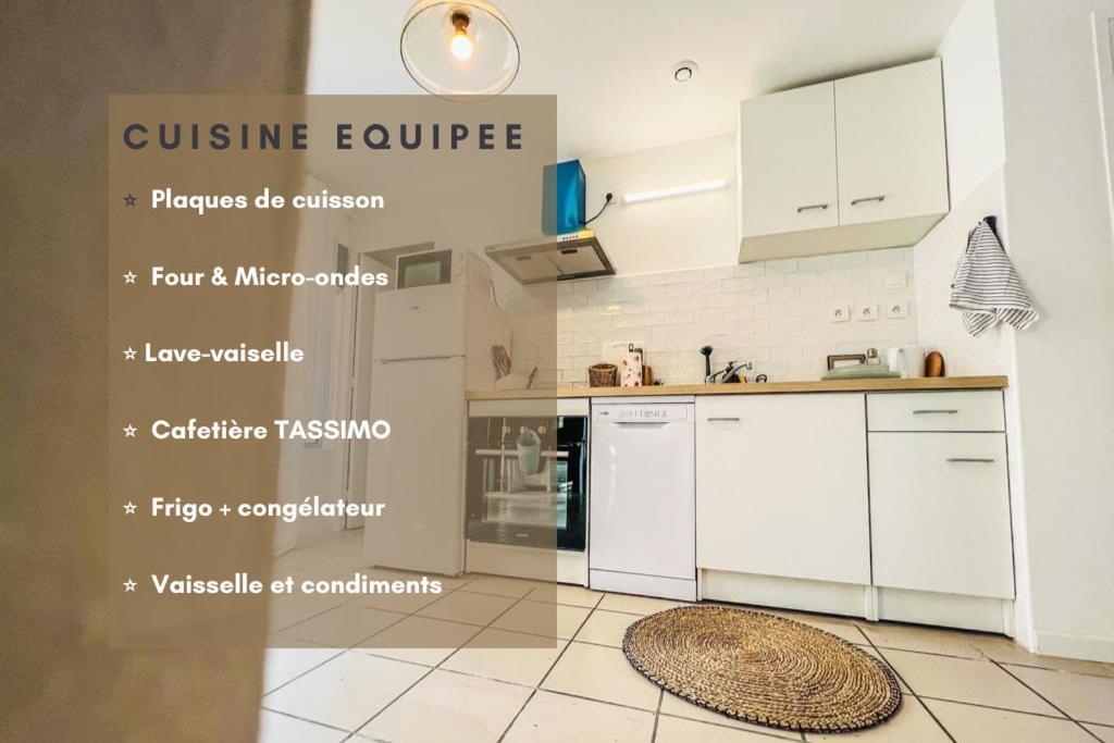 Le Gite 1 - Appartement T2 De 53M2, Ideal Pro Ou Couples, Coeur De Ville Et Proche Golfech Malause Extérieur photo