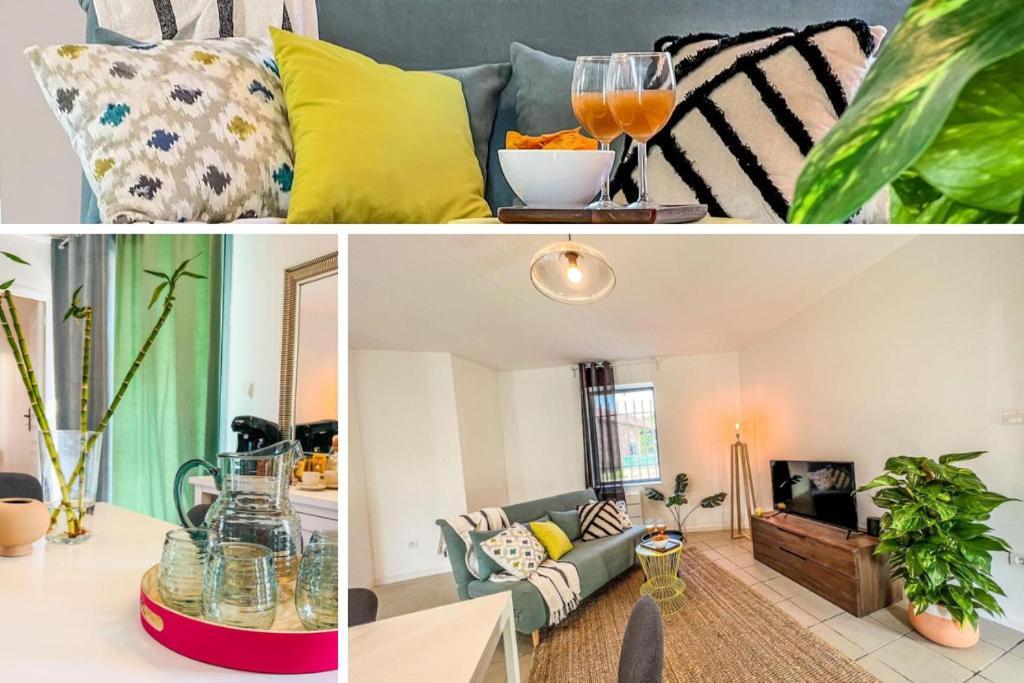 Le Gite 1 - Appartement T2 De 53M2, Ideal Pro Ou Couples, Coeur De Ville Et Proche Golfech Malause Extérieur photo